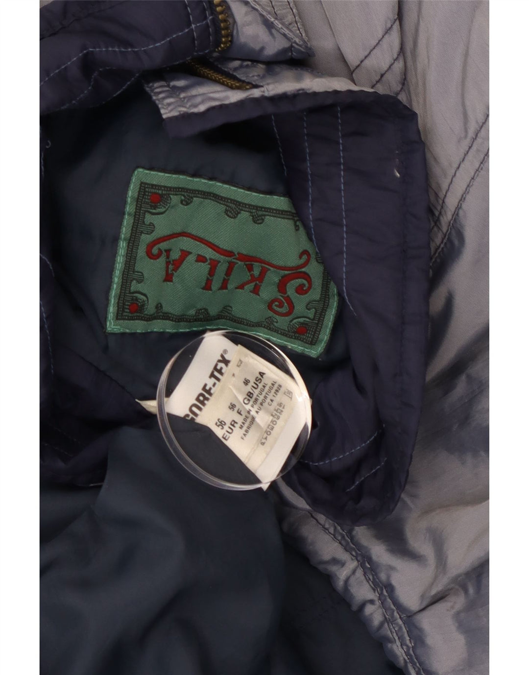 SKILA Мужская ветровка UK 46 3XL Синий Акрил