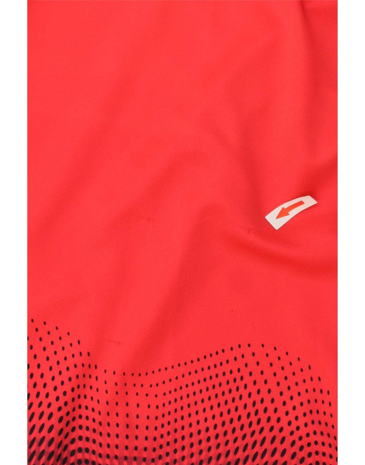 Мужская футболка Nike Dri Fit, маленький красный цветной блок