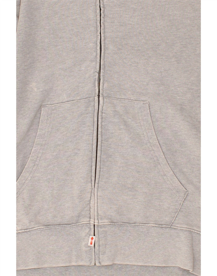 CHAMPION Mens Graphic Zip Hoodie Sweater Medium Grey Vintage Champion and Second-Hand Champion from Messina Hembry 
