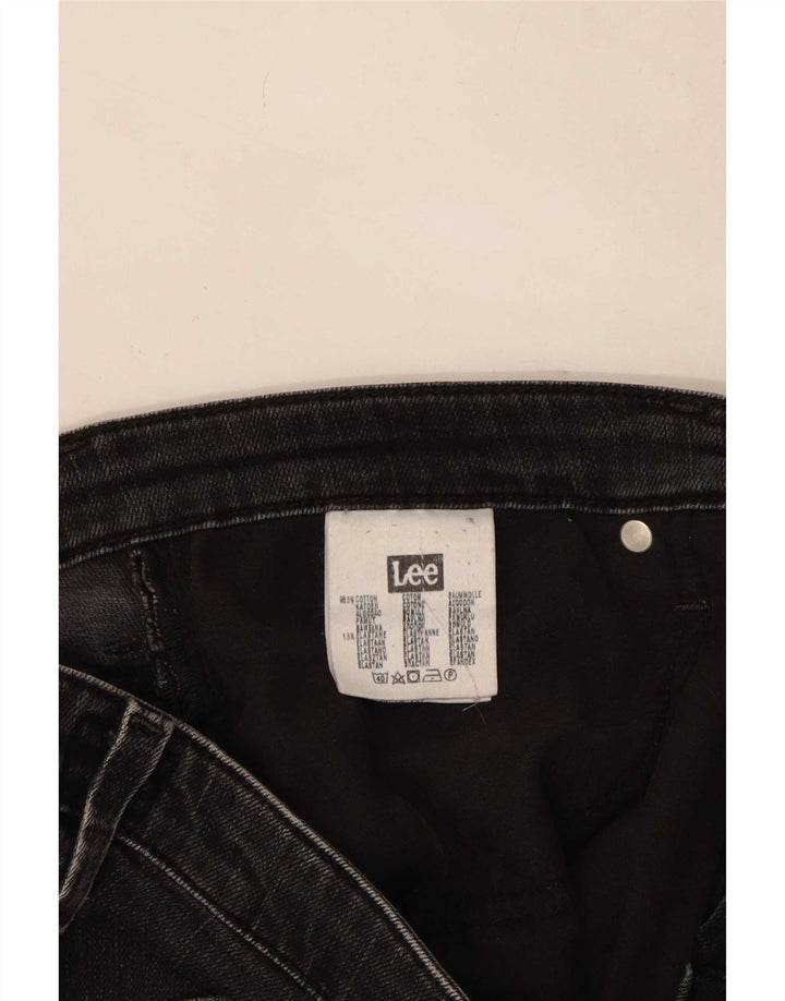 Мужские прямые джинсы Lee Knox W36 L30, черный хлопок