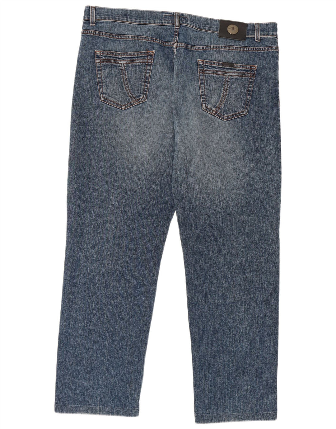 Мужские прямые джинсы Trussardi W44 L30 синие, хлопок