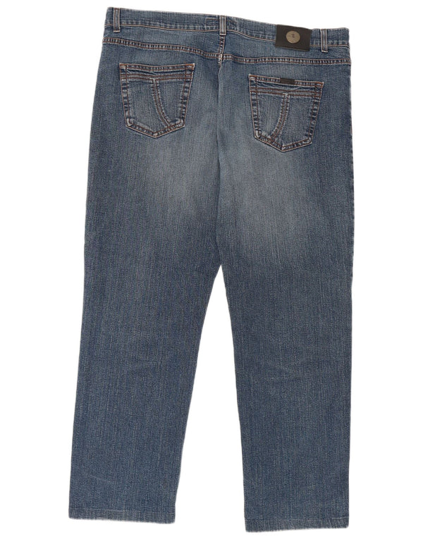 Мужские прямые джинсы Trussardi W44 L30 синие, хлопок