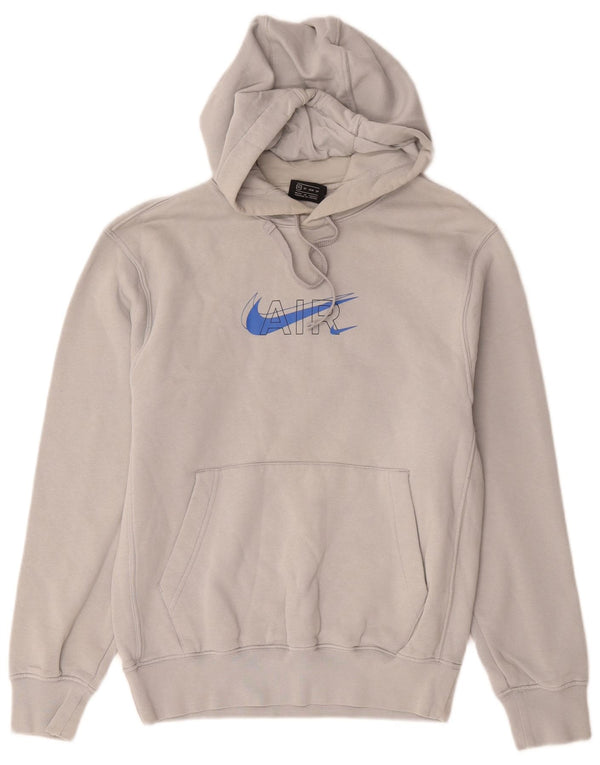 Мужской джемпер свободного кроя с капюшоном Nike XS, серый хлопок
