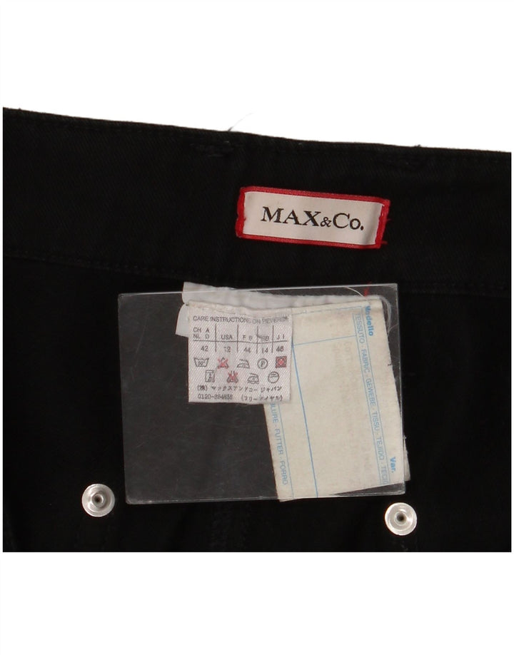 Женские шорты-бермуды Max & Co. UK 14, большие W36, черные