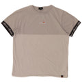 Мужская футболка Ellesse с рисунком, средний серый цвет, хлопок с цветными блоками