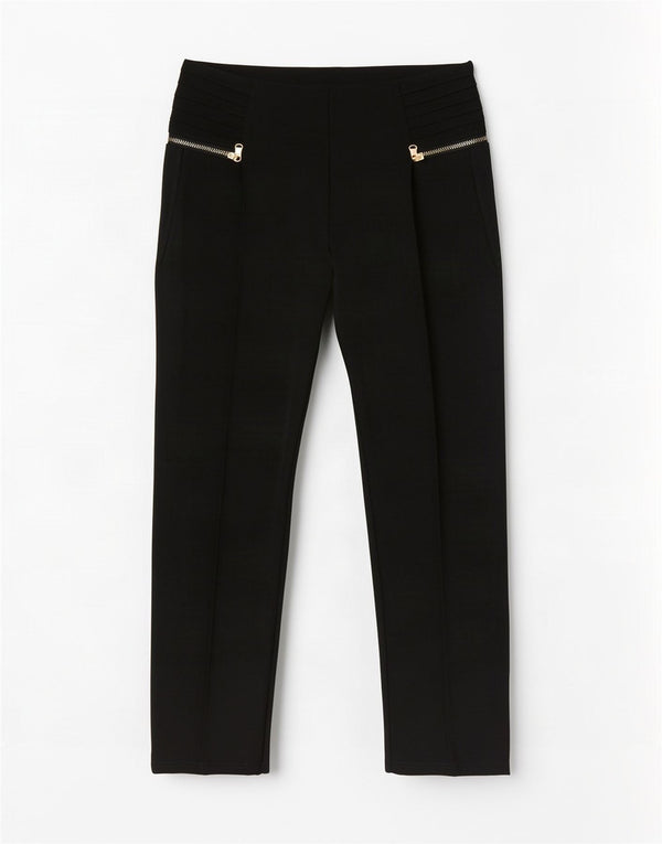Женские укороченные брюки Zara Medium W28 L25, черные