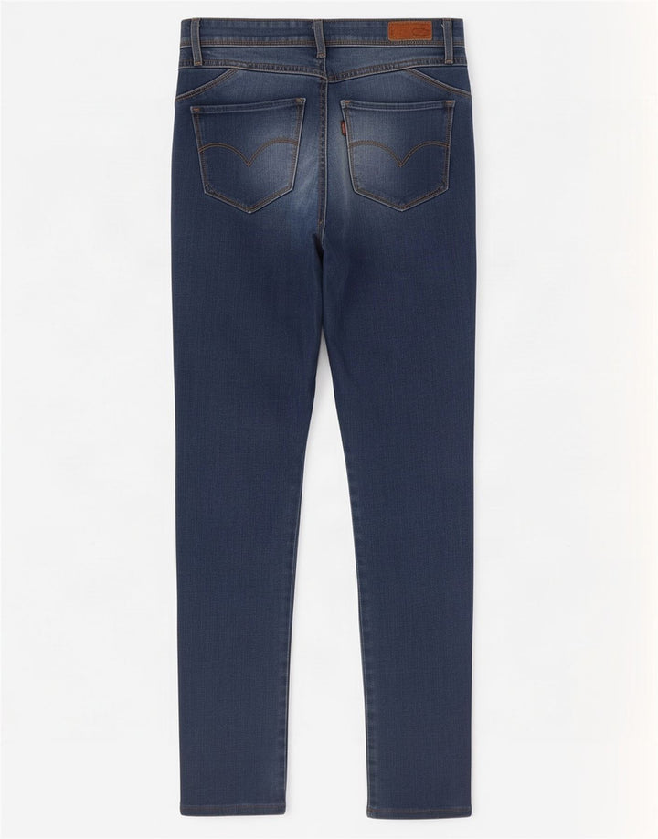 Женские джинсы скинни со средней посадкой Levi's W28 L30 синие