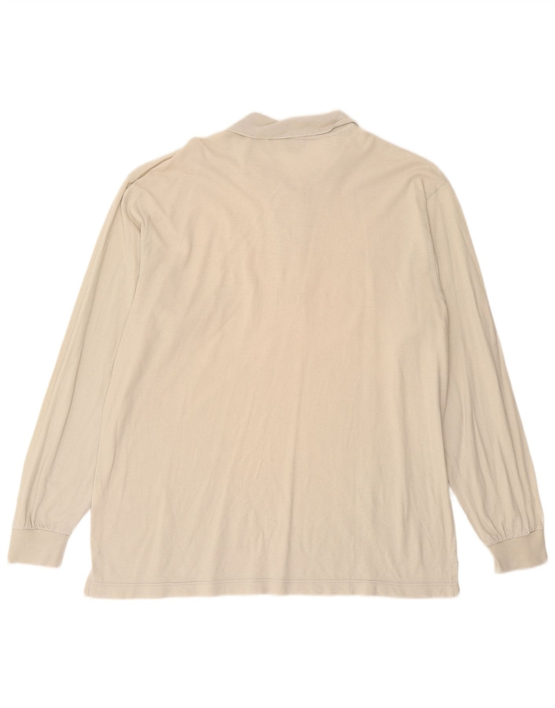 Мужская рубашка-поло с длинным рукавом SERGIO TACCHINI IT 52, большой белый хлопок