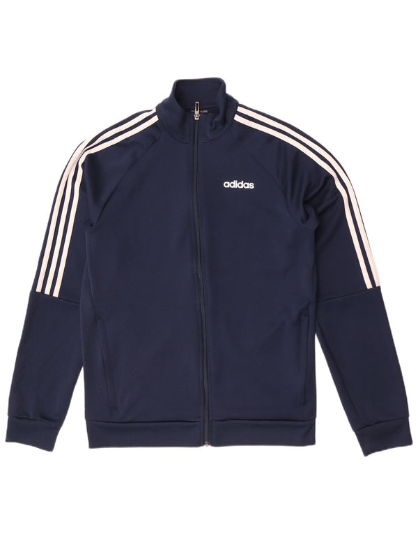 Мужская спортивная куртка Adidas Climalite UK 40/42 Medium Navy Blue