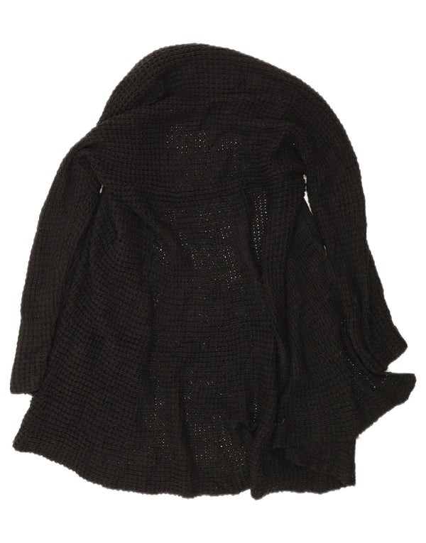 Женский открытый кардиган Zara UK 12, средний черный