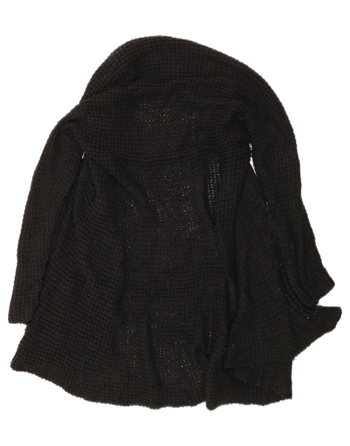 Женский открытый кардиган Zara UK 12, средний черный