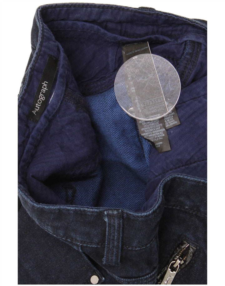 Женская джинсовая юбка MARKS & SPENCER Autograph UK 12 Medium W30 Темно-синяя