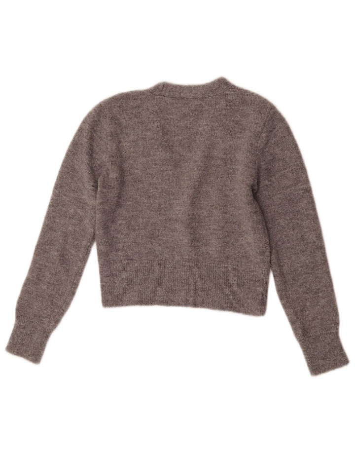 Женский укороченный кардиган Zara UK 8, маленький серый