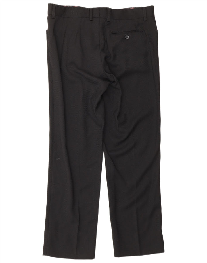 Мужской костюм-двойка DOLCE & GABBANA IT 50, большой W36 L31, черный, новый, шерсть