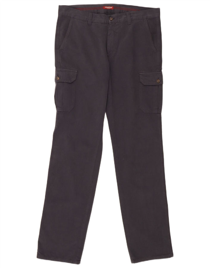 CARRERA Mens Straight Cargo Trousers W36 L35 Grey