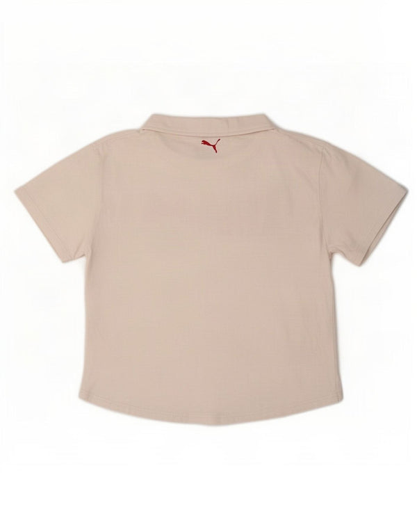 Женская футболка с рисунком Puma Top UK 14 Medium Pink