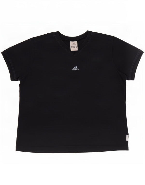Женская футболка Adidas Top UK 16, большой темно-синий хлопок