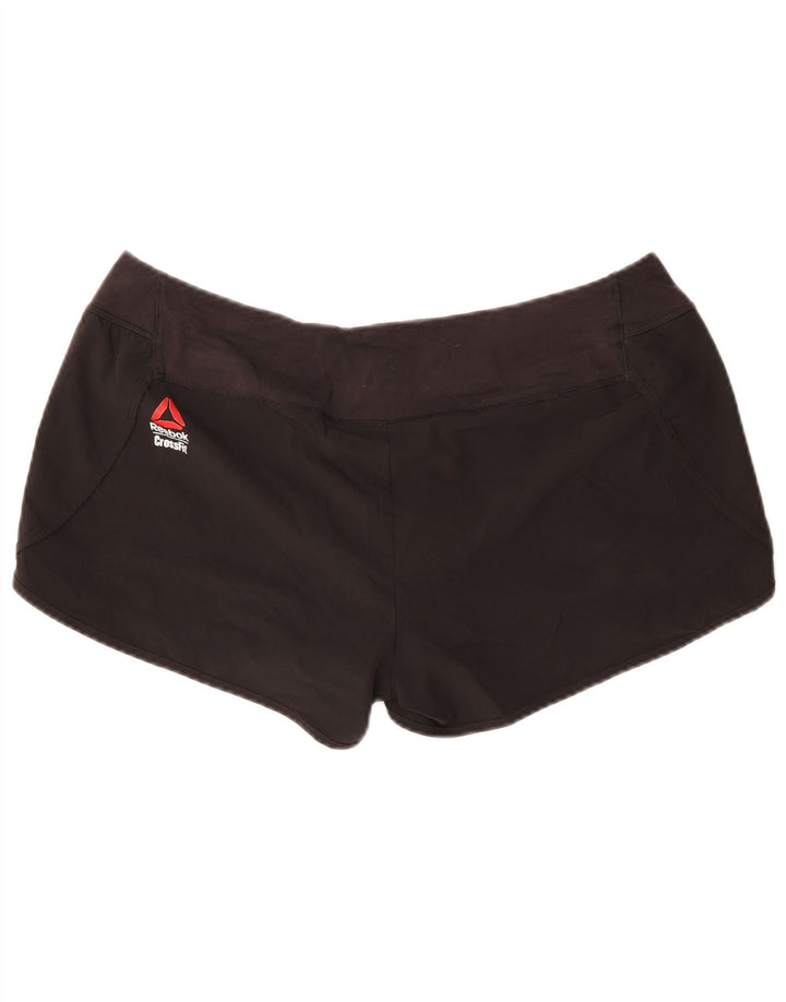 Женские спортивные шорты REEBOK UK 20/22 XL, черный полиэстер