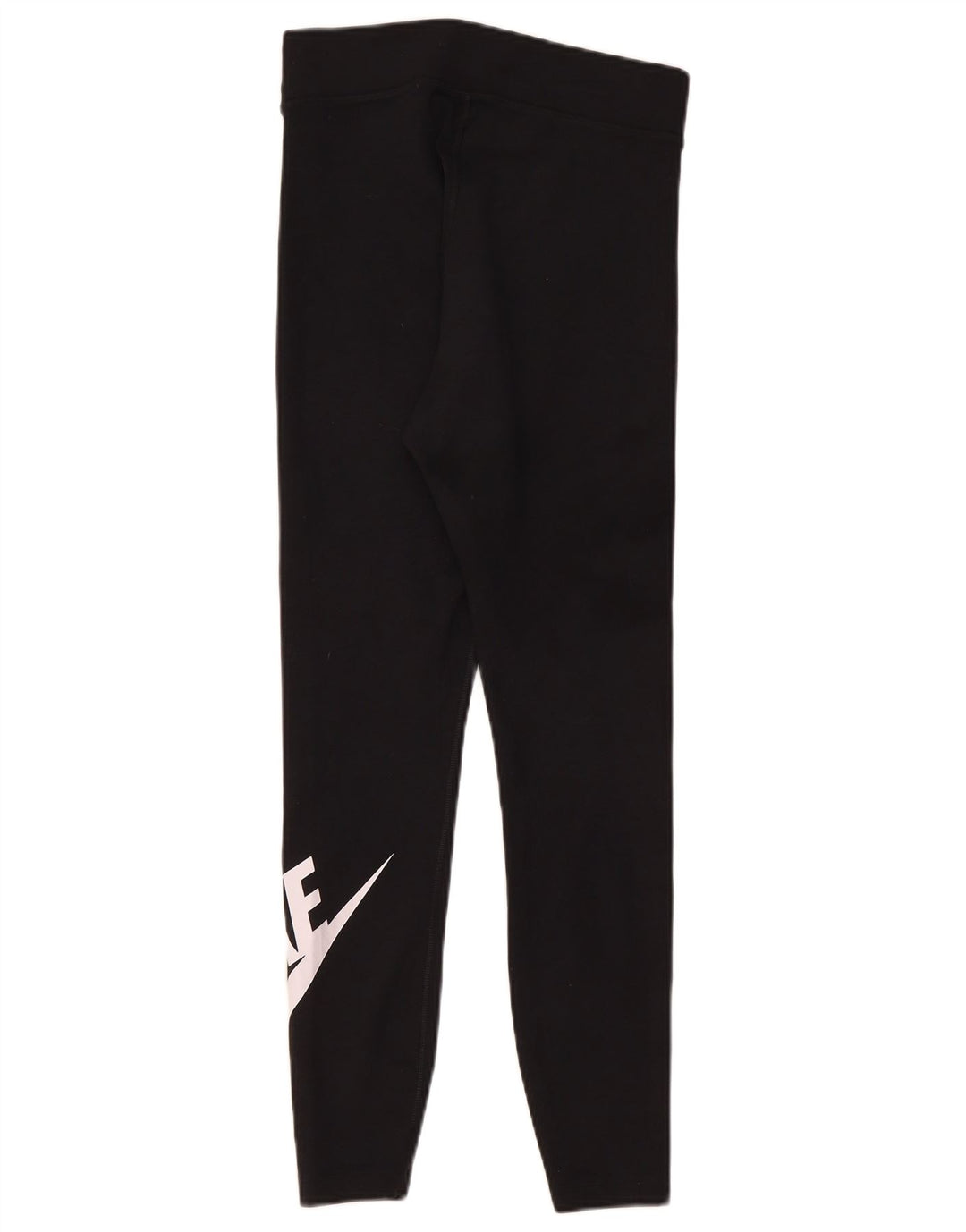 Женские леггинсы с рисунком Nike UK 12, хлопковые, средние, черные