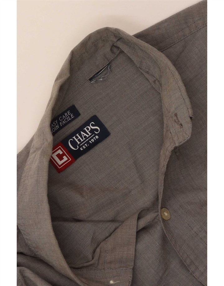 Мужская рубашка Chaps, большая серая