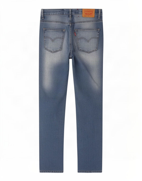 Levi's Boys 512 Узкие зауженные джинсы 11-12 лет W22 L28 Синий хлопок