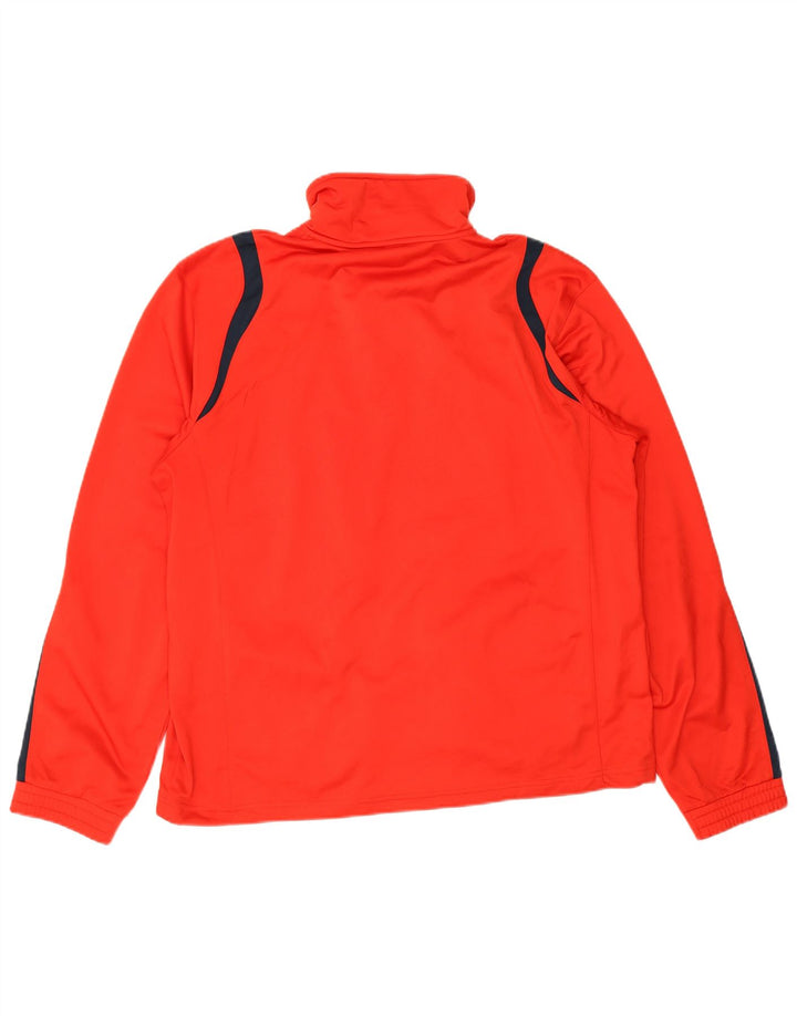 Мужская спортивная куртка Umbro XL красного цвета из полиэстера