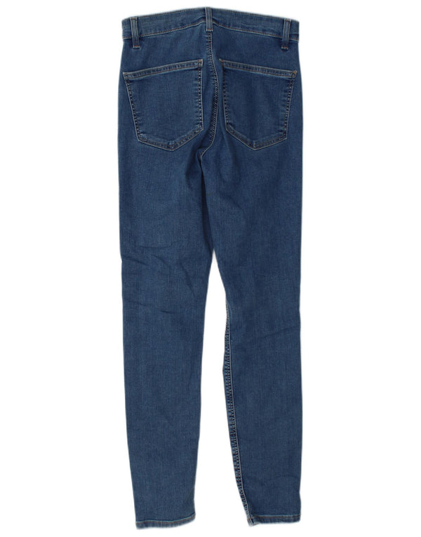 Женские потертые джинсы скинни Topshop Joni W28 L27, синий хлопок