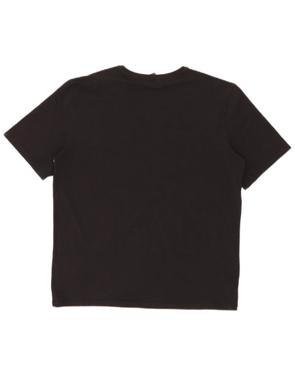 Мужская футболка Hugo Boss Top Medium Black Cotton