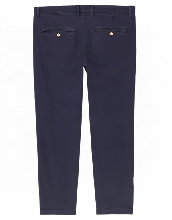Мужские брюки-чиносы Gant Hallden Slim Fit W42 L32, темно-синие, хлопковые