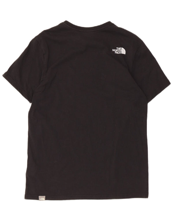 Мужская футболка The North Face из хлопка среднего размера, черная