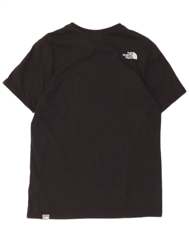 Мужская футболка The North Face из хлопка среднего размера, черная