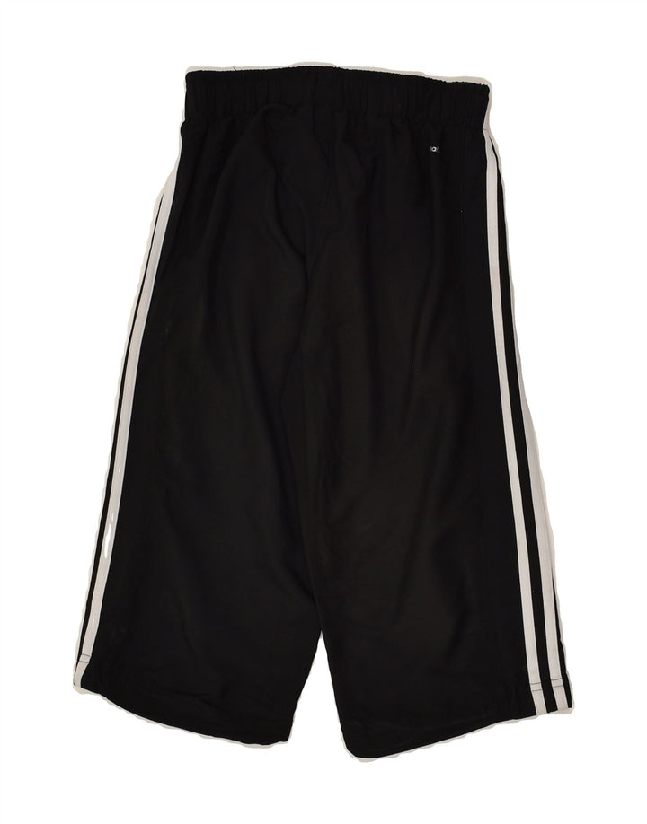 ADIDAS Boys Climalite Sport Shorts 9-10 Years Black Polyester | Vintage Adidas | Thrift | Second-Hand Adidas | Used Clothing | Messina Hembry 