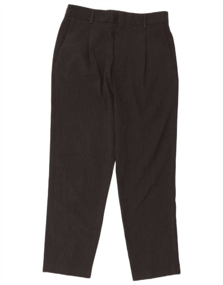 Мужские костюмные брюки Zara EU 42, большие W32 L26, черные