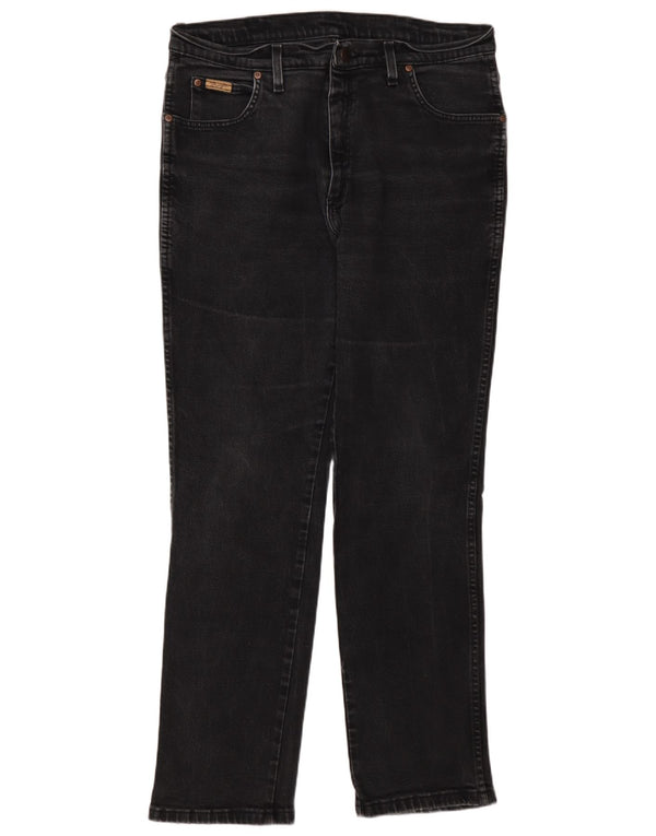 Мужские прямые джинсы Wrangler Texas W36 L32, серый хлопок