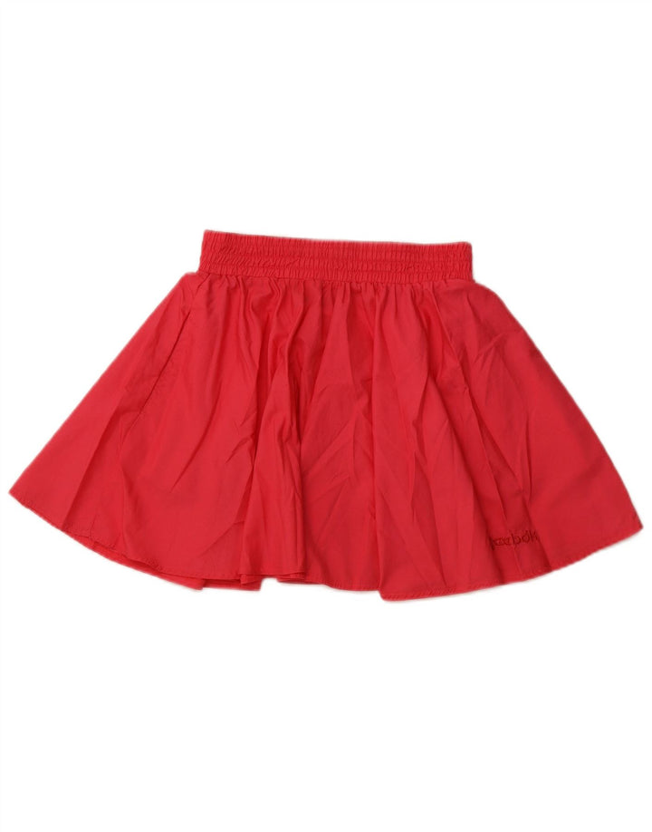 REEBOK Женская мини-юбка IT 36 XS W24 Розовый полиэстер