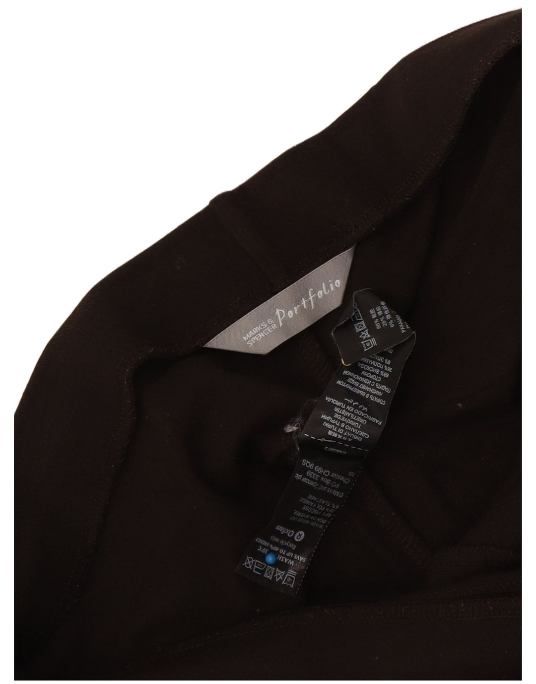 Женские леггинсы Marks & Spencer UK 16, большие, коричневые, вискоза