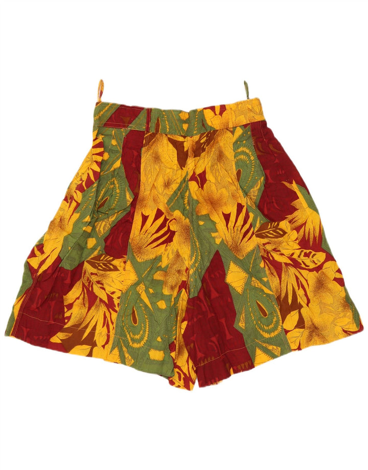 Женские широкие шорты чинос Nitya IT 42 Medium W26 Разноцветный цветочный принт