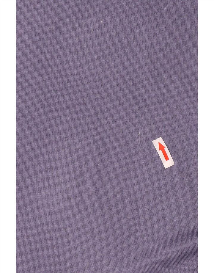 Мужская футболка Zara Top Medium Purple из вискозы