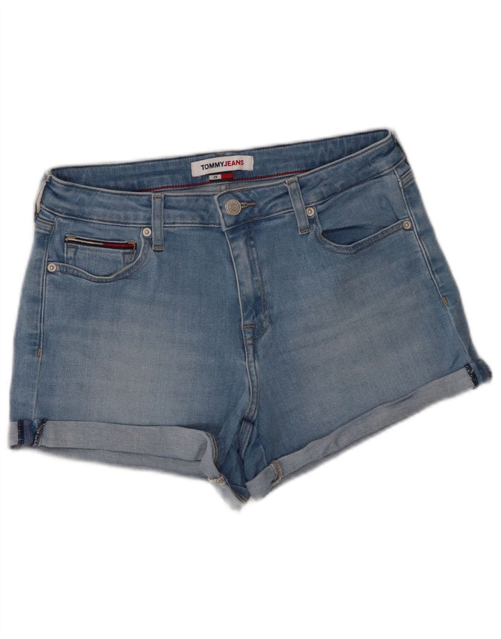 Женские джинсовые шорты Tommy Hilfiger W29, средние синие