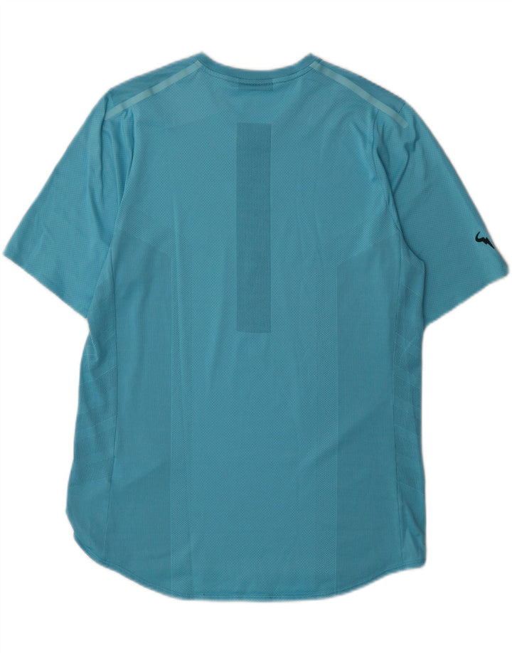 Мужская футболка Nike Dri Fit, большой синий полиэстер