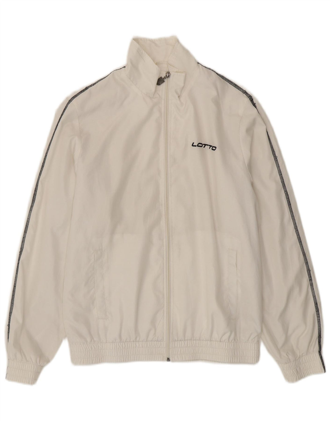 Lotto Мужской спортивный костюм, верхняя куртка, средний белый полиэстер