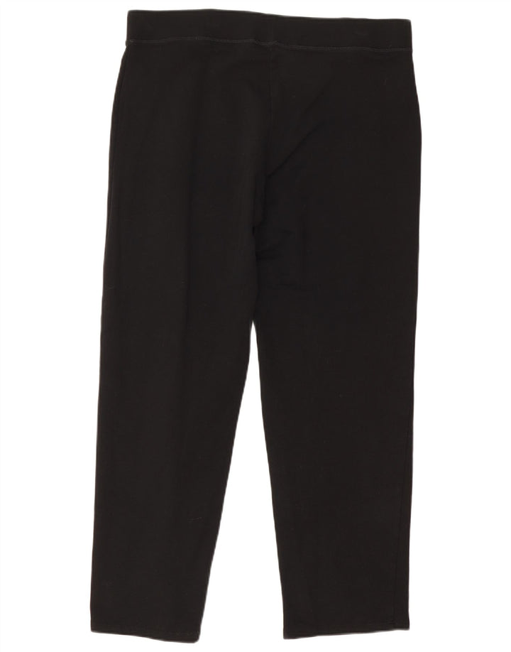 Женские леггинсы Marks & Spencer UK 16, большие черные хлопковые