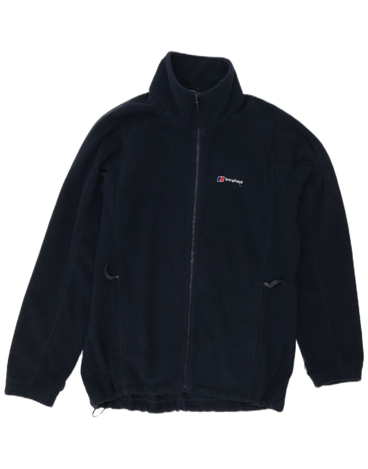 Мужская флисовая куртка Berghaus UK 40, большая темно-синяя, полиэстер