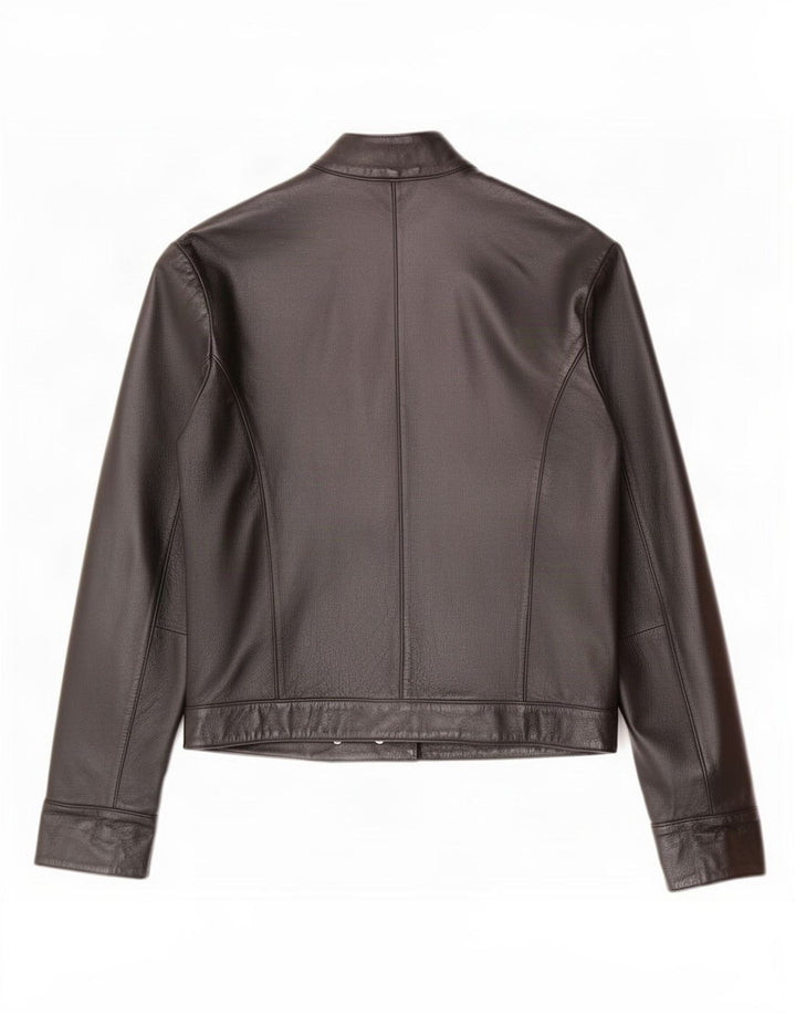 Женская кожаная куртка Les Boulevards IT 44 Medium Black