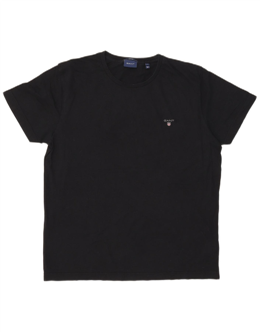 Мужская футболка Gant Regular Top XL, черный хлопок