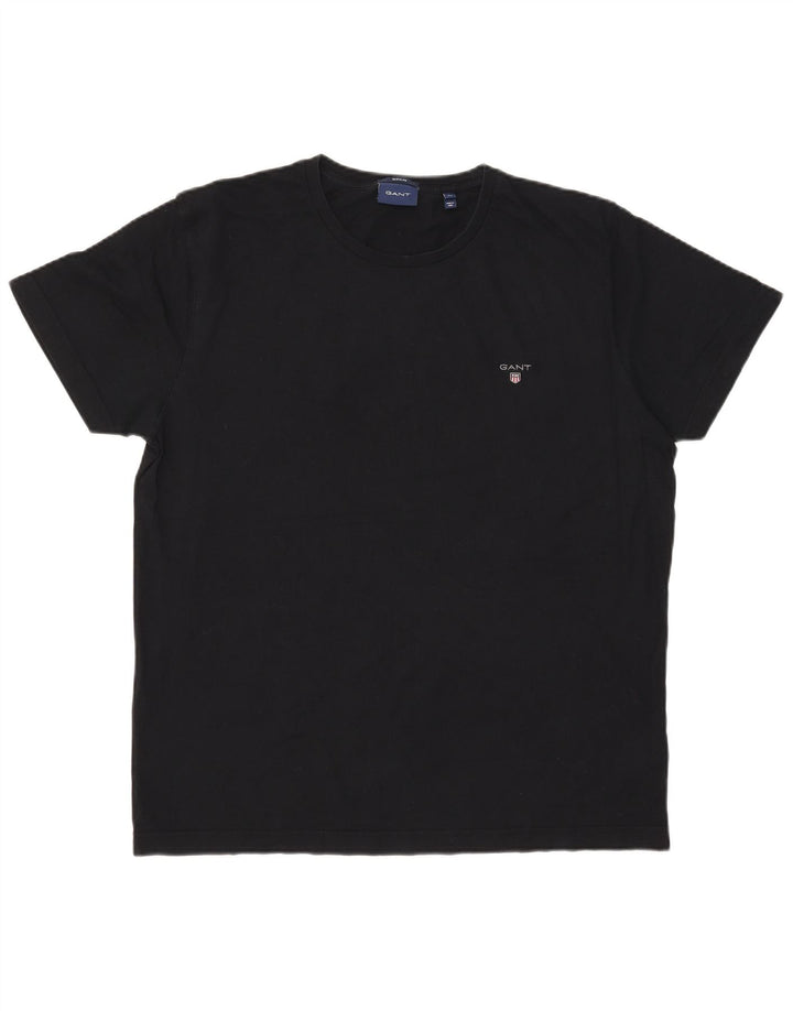 Мужская футболка Gant Regular Top XL, черный хлопок