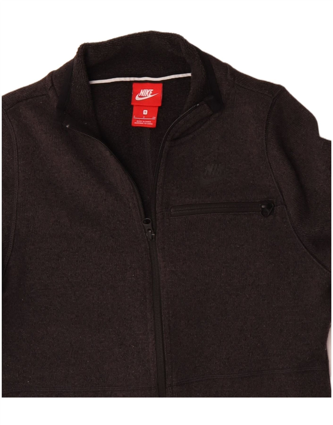 Женский спортивный костюм NIKE, верхняя куртка UK 10, маленький серый полиэстер