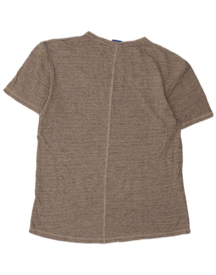 Мужская футболка Jack & Jones, маленькая, серая, в крапинку