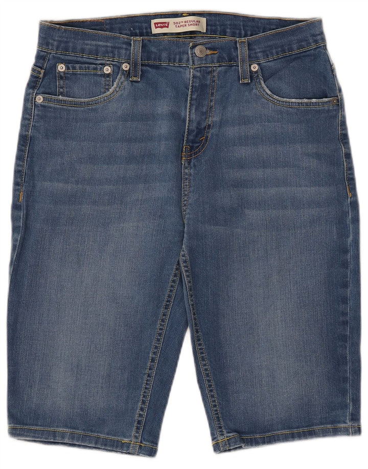 Джинсовые шорты Levi's Boys 502 Regular Taper, 15–16 лет, W30, синий хлопок