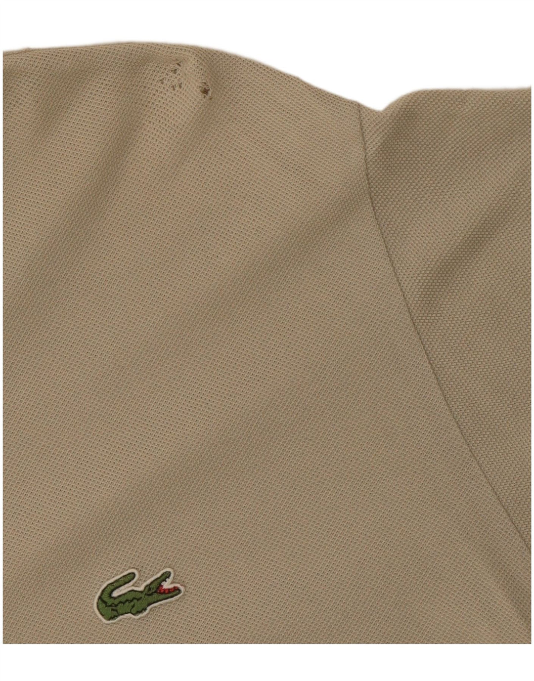 Мужская рубашка-поло Lacoste, размер 6 XL, бежевая